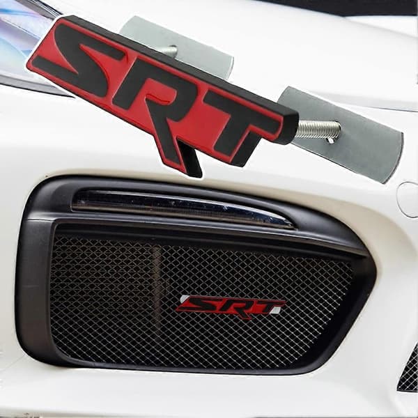 Srt Frontgrill Emblem Bil Tilbehør af Høj Kvalitet