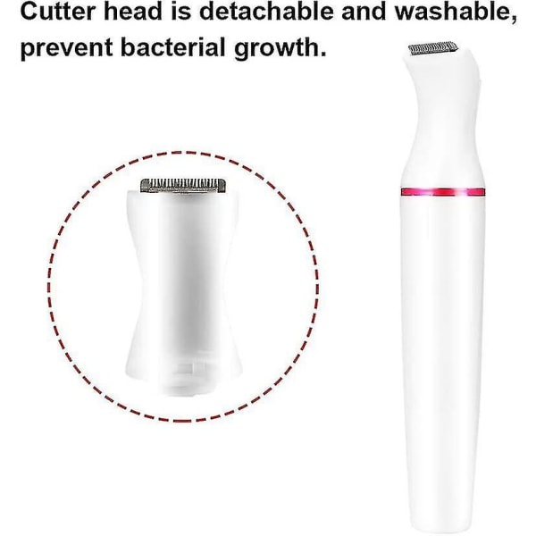 Dame Razor, Elektrisk Shaver 4 I 1 Elektrisk Næsehårstrimmer Bikini Hår Trimmer Dame Elektrisk Razor