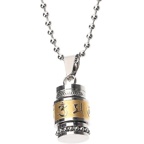 Bästsäljande urna halsband kremering aska minneshalsband minnessak halsband för män kvinnor