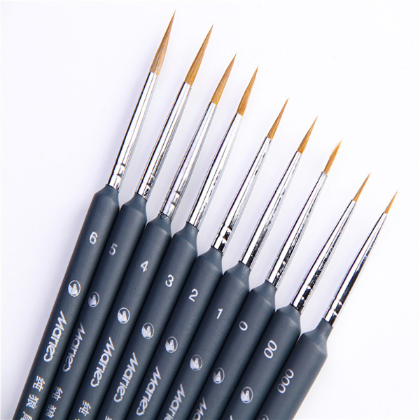 Detaljborstar 9-pack