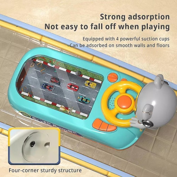 Ohjauspyörän lelu Lasten ohjauspyörän pelilelu taaperoille Teeskentele ajolelu Sähkökäyttöinen ajosimulaatiolelu Fo J4r3