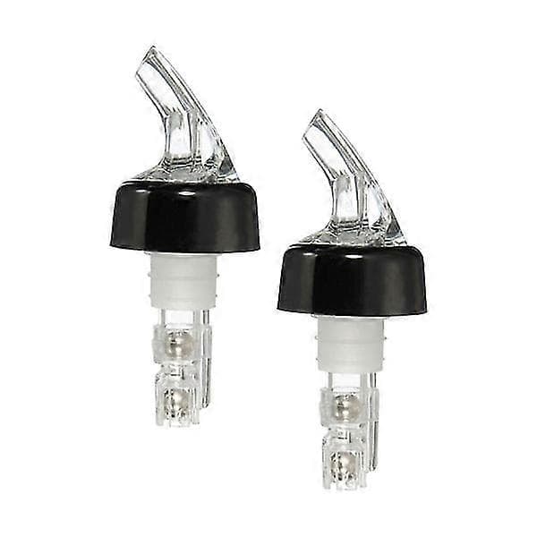 2-pack Mätpipett 20ml Mätpipett Hällpip Hälllock Flaskhals Svart