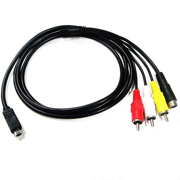 120cm Vmc 15fs Rca Til 10pin Port A/v-kabel For Kamera 120cm