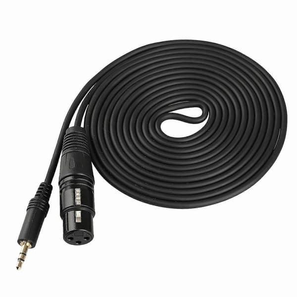 3,5 mm till XLR-ljudkabel