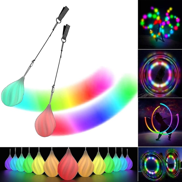 Led Poi Balls 20 Farver M.3687