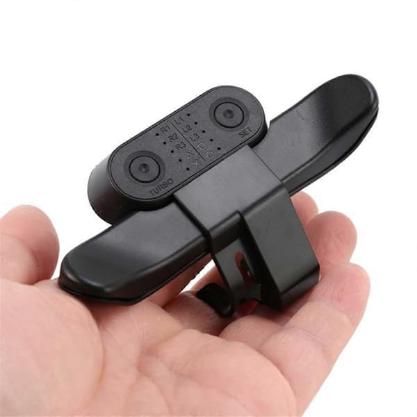 Erstatningspaddler til bagknap-tilbehør til Dualshock4 Turbo Gamepad bageste forlængertaster Black