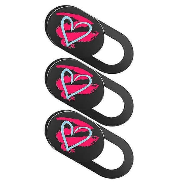 Självhäftande kameraskydd för bärbar dator, dator, telefon, integritetsskydd, 3-pack