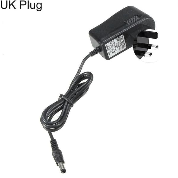 9V 1A Pedal Strömförsörjningsadapter Gitarr Effektladdare för Stompbox EU/ UK Plug