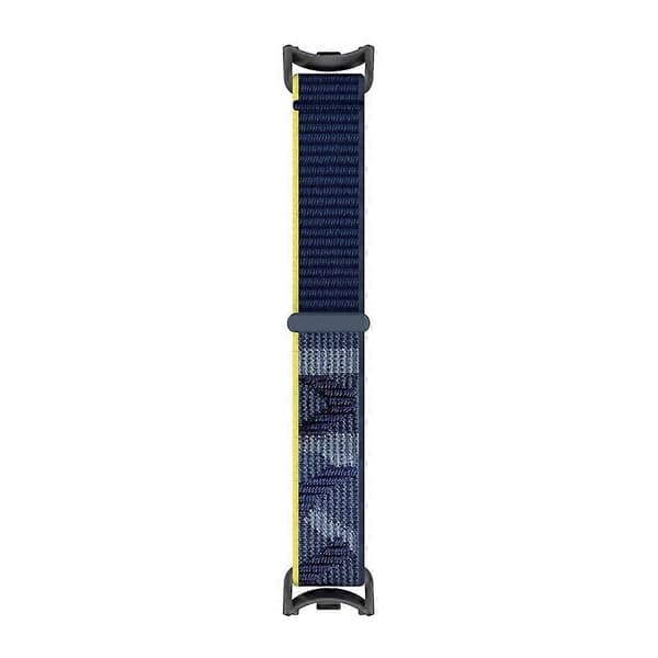 Håndledsrem kompatibel med Xiaomi Smart Band 10 / 9 / 8 Magic Tape Nylon Loop Urrem Blue