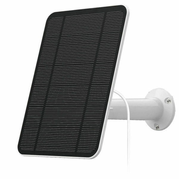 Solcellepanel for Arlo Ultra/ultra 2/pro 3/pro 4/pro 3 Floodlight/go 2 4w