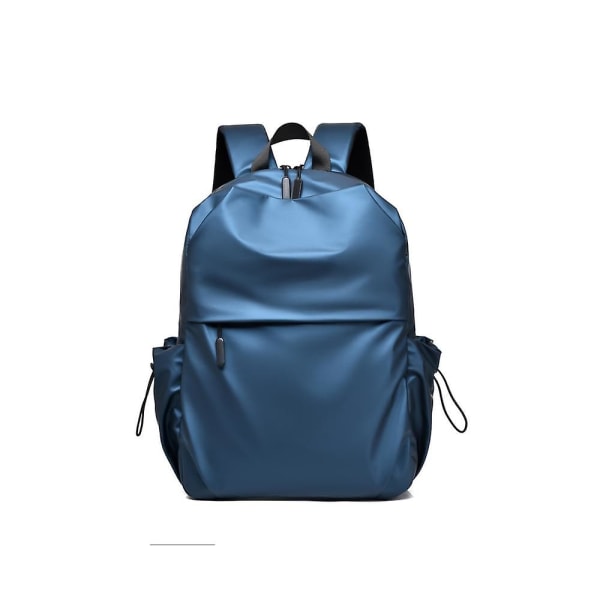 Anti-tyveri rejserygsæk Udendørs skoletaske Oxford stofrygsæk--blå