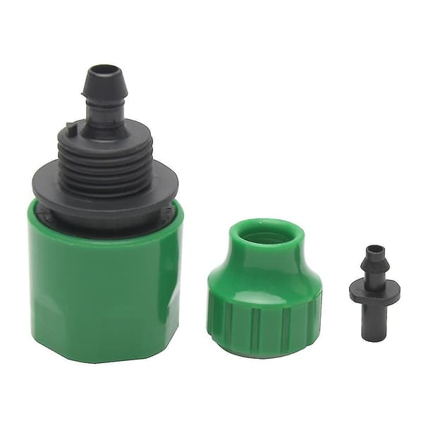 Snabbkoppling för trädgårdsslang, passar 4/7mm 8/11mm mikroslang, ny