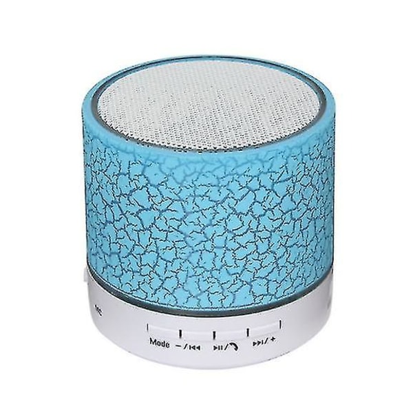 Mini Bärbar Trådlös Bluetooth-högtalare, Uppladdningsbar Stereo Subwoofer-högtalare Med Led L