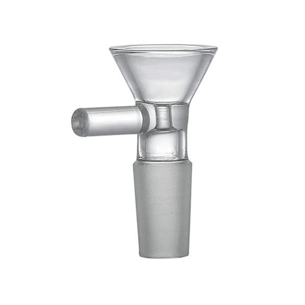 10 st Glas trattar 14 mm Glas trattaradapter Manuell Klar Diskställ Klar Glas tratt Skål Rac