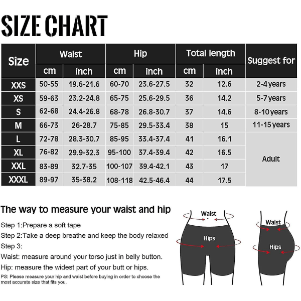 3D-suojaus Hip Butt Eva Paded Short Pants -suojavarusteet suojaavat iskuja Ski Ice Skating Snowboard Black XXS