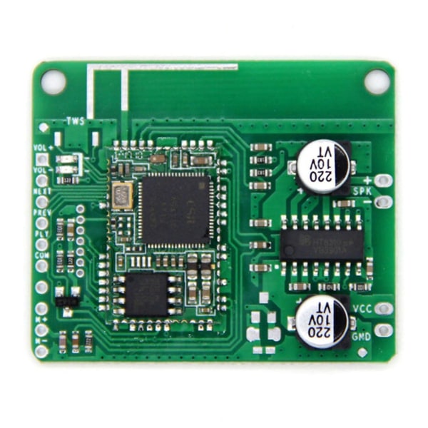 Csra64110 Bluetooth Mono Amplifier Board Tws-funktion med -boost 5w6w8w Bluetooth förstärkare
