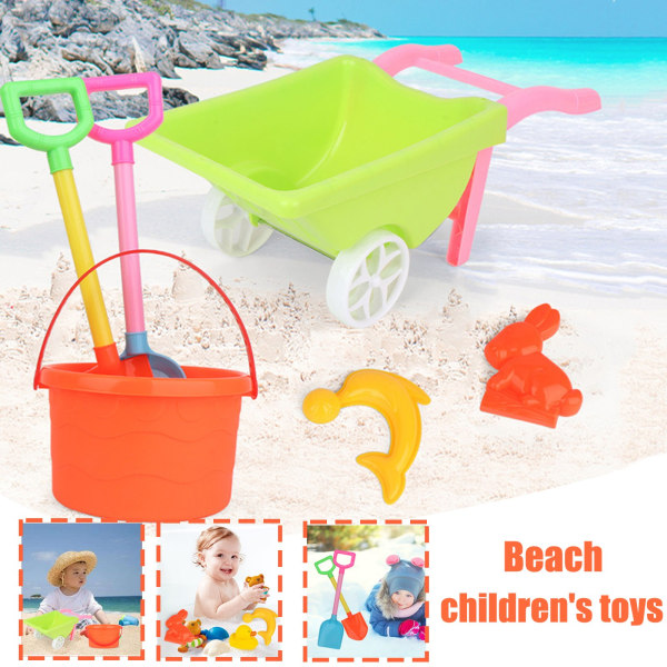Strand børns legetøj Slot spand skovl spade værktøj legetøj