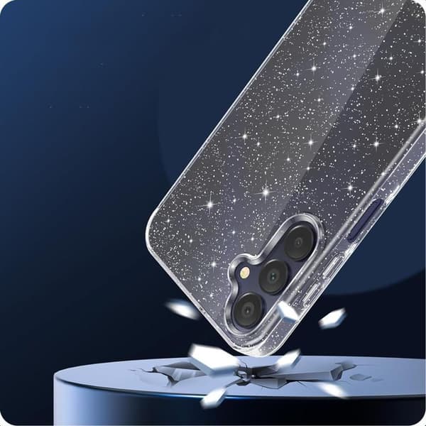 Tech-Protect Galaxy S25 Cover FlexAir Glitter 40