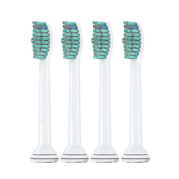 Ersättningstandborsthuvud är kompatibelt med Philips Sonicare, Hx6015/03, Hx6053/64, 8 borsthuvud (tredje generationen, 2023-version) Vit