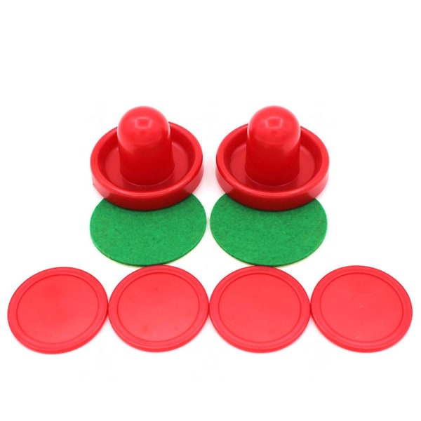 Air Hockey Pushers And Pucks Set,goal Handles Paddles Replacement Accessories For Home Tables Game