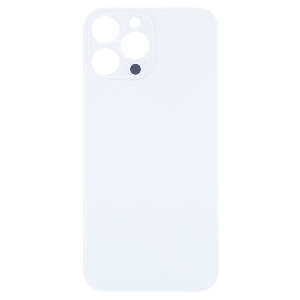 Enkel utbytesglasbaksida batterilucka för iPhone 14 Pro Max White