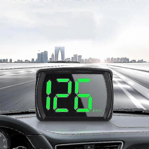 Universell digital GPS-hastighetsmåler HUD for bilhastighetsovervåking i MPH