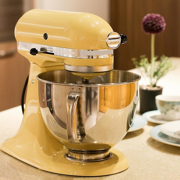 Kitchen Aid rustfritt stål bolle, mikser 4,5 og 5 kvart rustfritt stål bolle, kompatibel med Kitchenaid Artisan 5KSM125. 5KSM150. 5KSM175. 5KS7580. KS