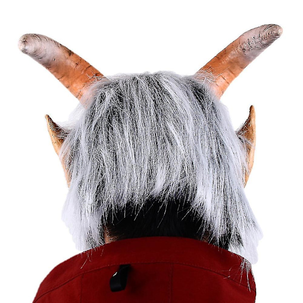 Halloween Cosplay Devil Mask Carnival Party Monster Costume Props Christmas Horror Demon Krampus Mask