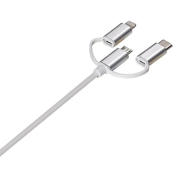 Sort 3-i-1 Usb-c/mikro Usb/lightning til Hdmi Adapterkabel Az5484