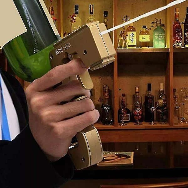 Champagne-sprøytepistol for vin og øl - kjøkkenbar-sprøytepistol Gold