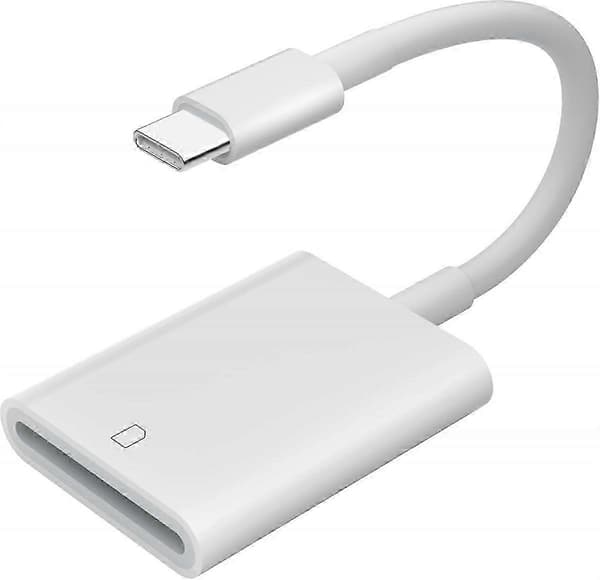 30-bens hun til USB-C adapterkabel, synkronisering af dataopladning kompatibel med iPhone iPad iPod