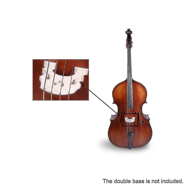 1 st ersättningsdel 3/4 lönnbrygga för kontrabas kontrabas stående bas