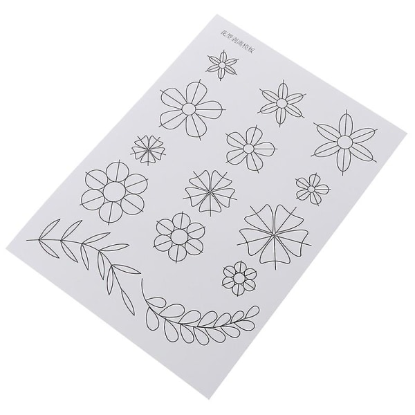 Blomstermønster Quilling Paper Mal Mold Verktøy Gjør-det-selv Scrapbooking Papercrafts one size