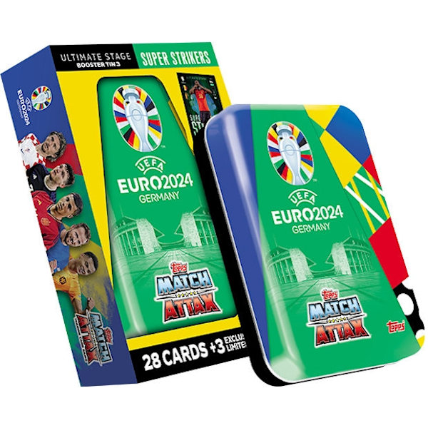 Topps Match Attax EM Mega Plåtask 400