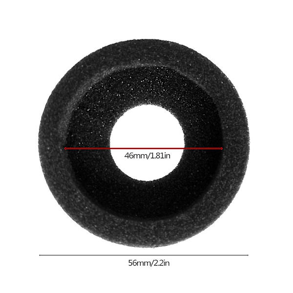 5 par skumøreputer erstatning for Plantronics Blackwire C300 C310 C315 C320 C325 C3210 C3220