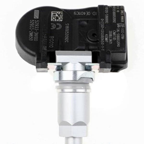 TPMS Dæktrykssensor 52933-2M650 52933-3N100 Egnet til Modern I30 I55 Dæktrykssensor Black  Silver