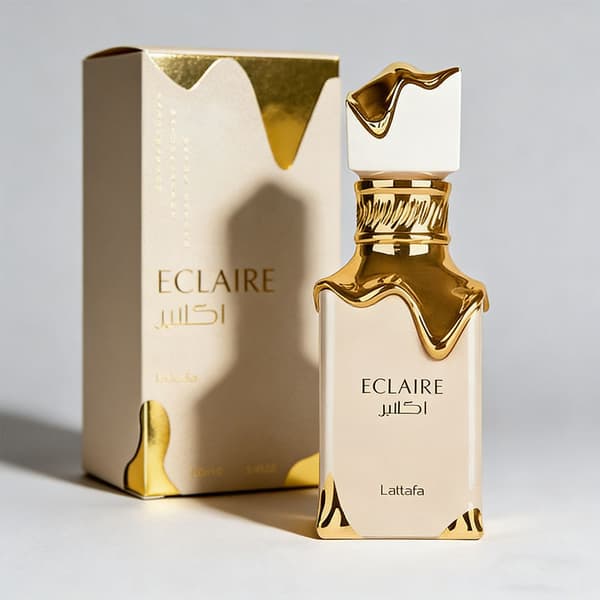 Lattafa Eclaire Eau de Parfume Dubai Chokolade Parfume High-quality beige cream 100ml