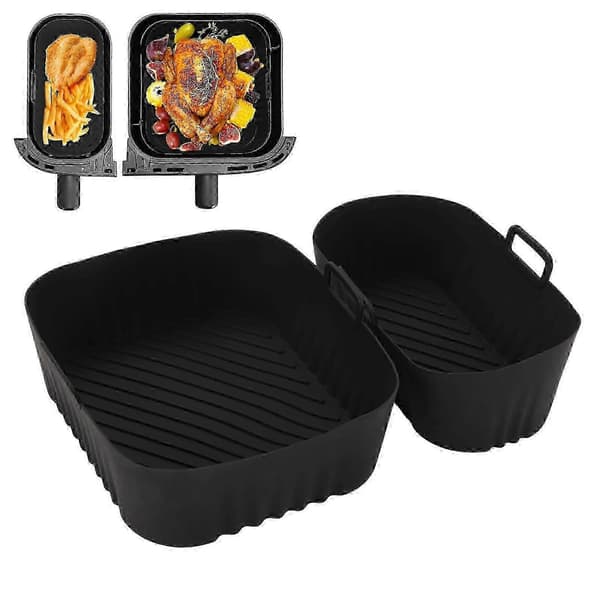 2025 Philips silikonform Airfryer-tilbehør for 3000-serien Dobbel kurvpakke med 2 25-26