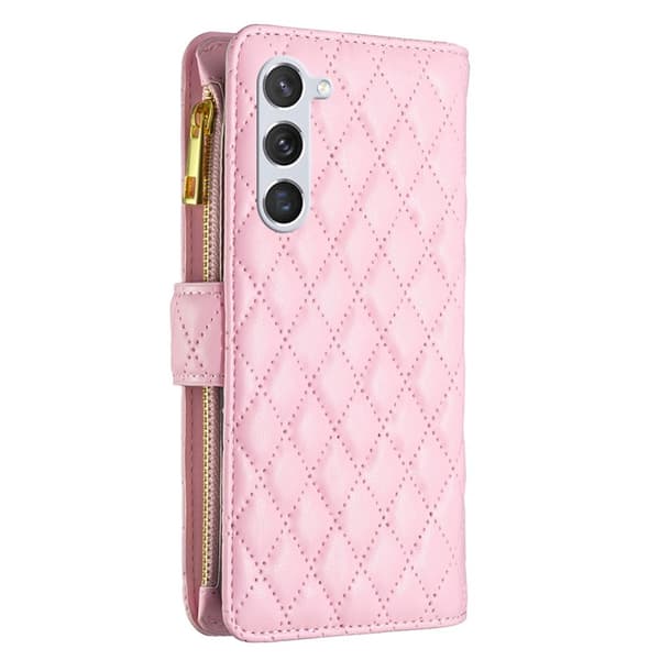 Samsung Galaxy S24 Deksel Diamant Multifunksjonell Rosa size 110