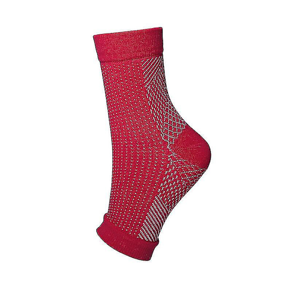 1 par Amrelieve Soothesocks för neuropati kompression fotledsstödstrumpor Red S  M