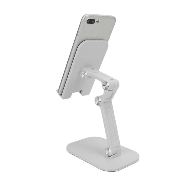 Bärbart Mini Halkfritt Vikbart Justerbart Mobiltelefonställ för Skrivbord