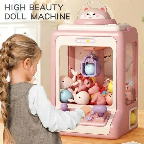Mini Cla W Machine Intelligent System Catching Doll Machine For Børn