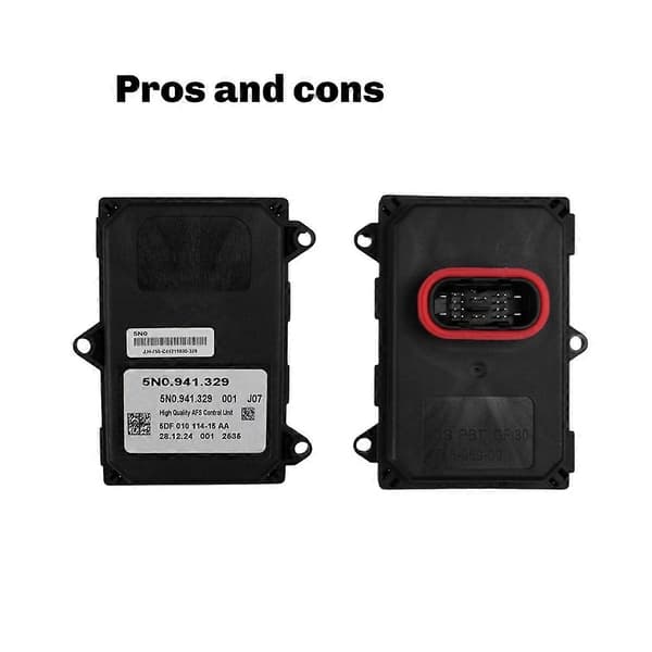 5N0941329, 5N0.941.329 for Golf HID Xenon frontlys ballast kontrollmodul lysfølgermodul Black