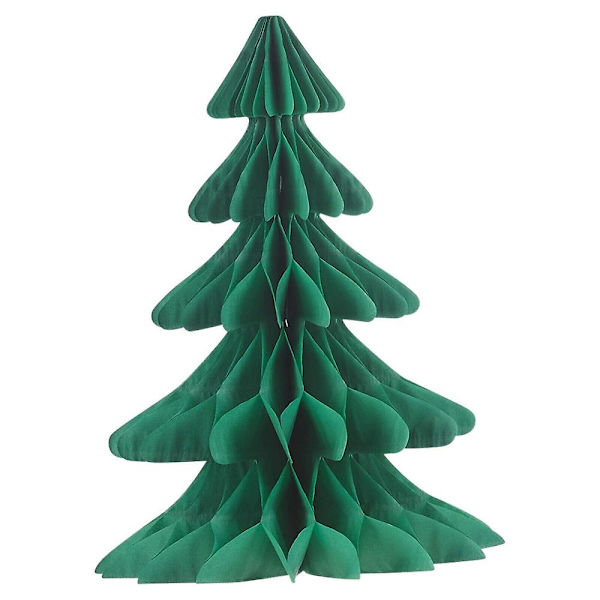 1/2 kpl joulukuusen joulupukin hattu hunajakenno riippuva koriste juhlat pöytäkoristeet Christmas Tree 2Pcs