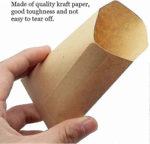 Små bruna papperspåsar - 100-pack Kraft-presentpåsar för små presenter och pyssel