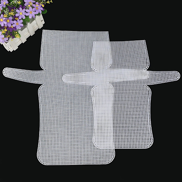 3 kpl/setti Embroidering Mesh Sheet DIY Kätevä Muovi Käsityölaukku Mesh Neulonta Sheet Kotiin Mengxi