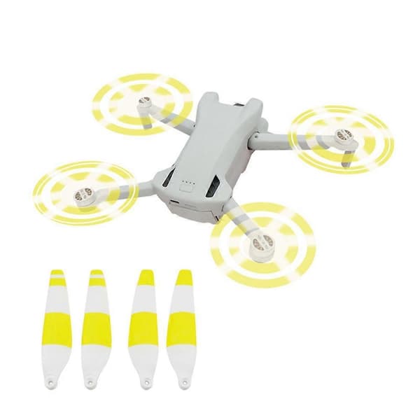 8 STK Propellblader for DJI Lito X1/Lito1 MINI 3 Droner med lav støy, lette propellutskiftningstilbehør C C