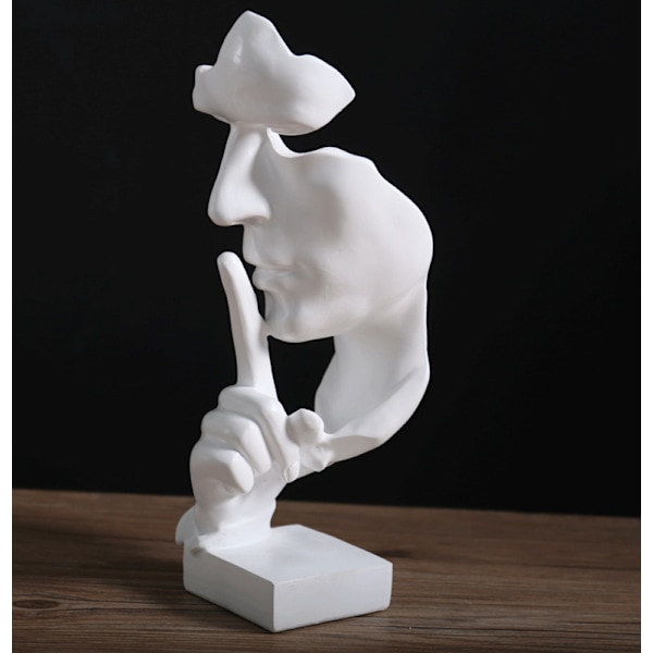 Dekorativ figur modern skulptur figur \"Ansikte\"