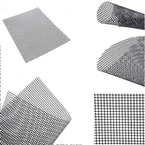 INF Grillnät/grillmat Non-stick Svart 3-pack