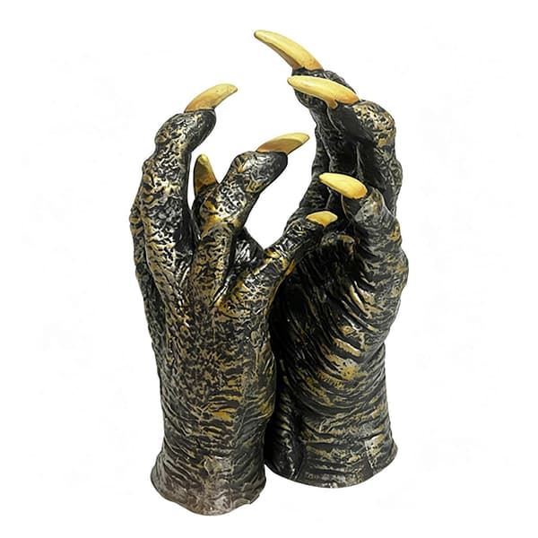 Retro Demonklohansker Realistisk Tekstur Klohansker For Halloween Cosplay Tilbehør